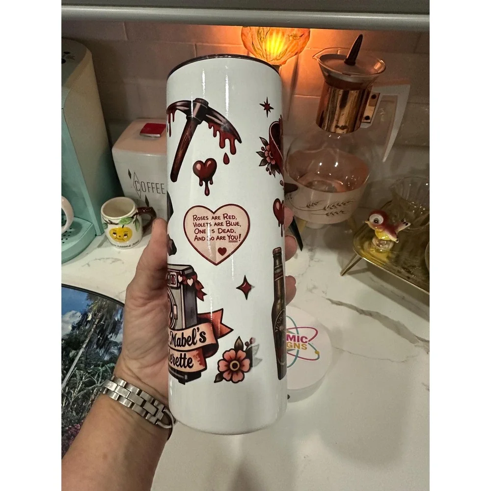 My Bloody Valentine Flash Sheet Style 20 oz Tumbler